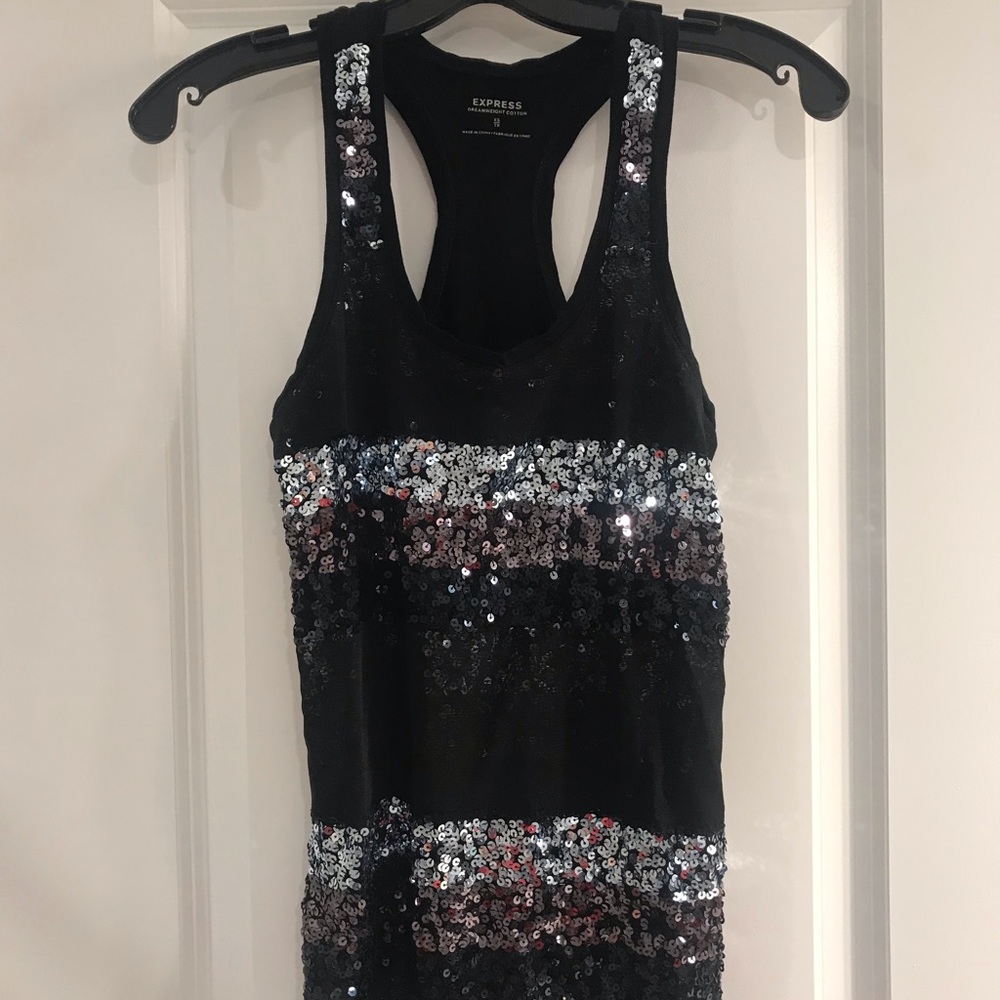 Express sequin tank